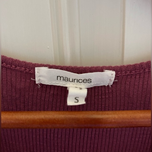 Maurices Tank with Lace Detail, Size Small - Picture 3 of 3